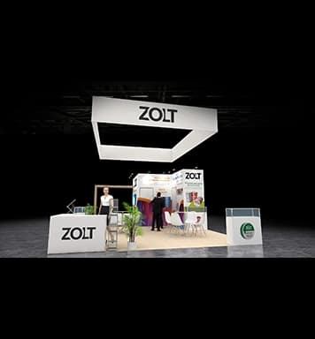 20X30 custom trade show booth design